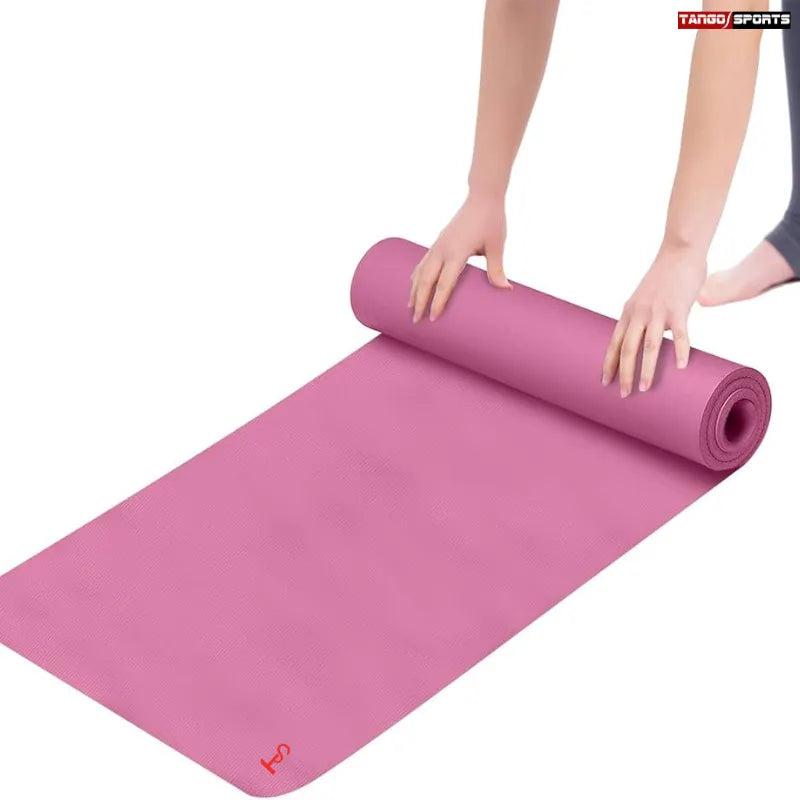 Fitness NBR Yoga Mat 🧘♀️💪 Size: 183 x 61 x 1 CM – Perfect for full-body workouts📏 🛑 Non-Slip Surface