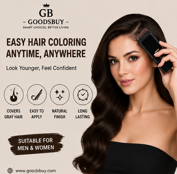 IMPORTED  2-in-1 Instant Hair Dye Comb