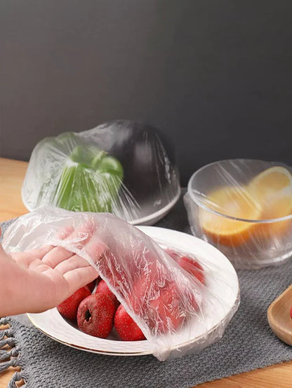 IMPORTED Pack Of 100pcs Food Cover Bag