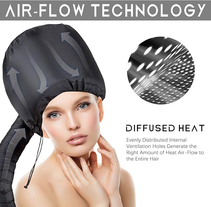🧢✨ Drying Hat Quick Dry Cap Hair Dryer Heating Cap 💇‍♀️ Hairdressing Tools & Styling Accessories for Curly Hair Care 🧢✨