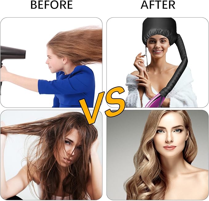 🧢✨ Drying Hat Quick Dry Cap Hair Dryer Heating Cap 💇‍♀️ Hairdressing Tools & Styling Accessories for Curly Hair Care 🧢✨
