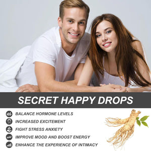 🌸 Secret Happy Drops for Women – Intimate Oral Drops | Increases Sensual Energy & Promotes Relaxation