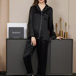 Imported Classic Pure Silk Suit Set (Buy 1 Get 1 Comfy Bra Free)😍