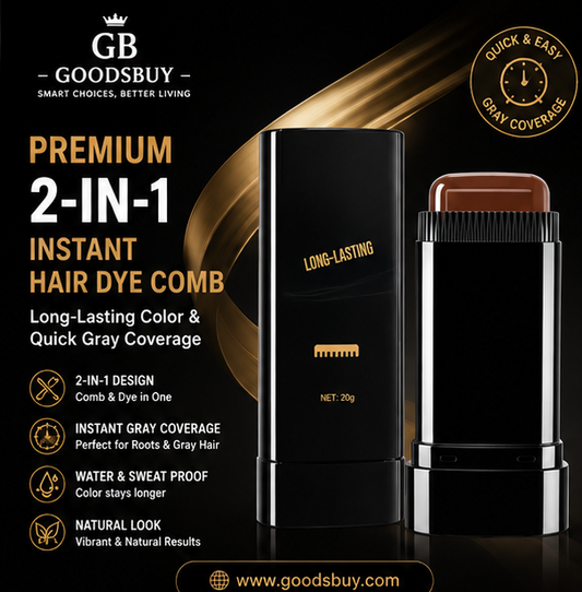 IMPORTED  2-in-1 Instant Hair Dye Comb