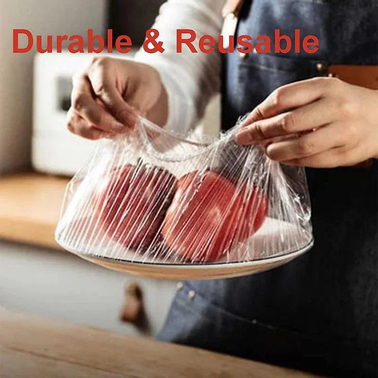IMPORTED Pack Of 100pcs Food Cover Bag