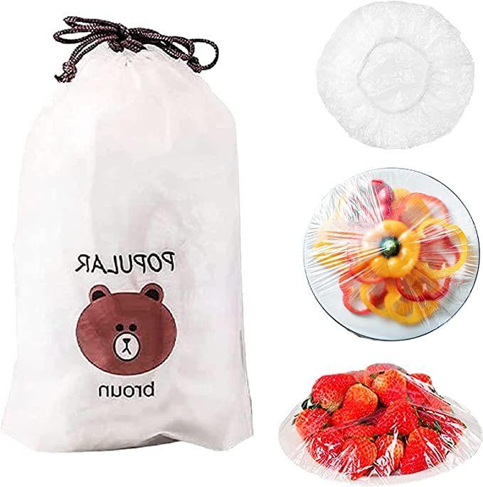 IMPORTED Pack Of 100pcs Food Cover Bag