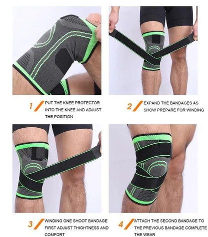 IMPORTED pressurized elastic knee pads