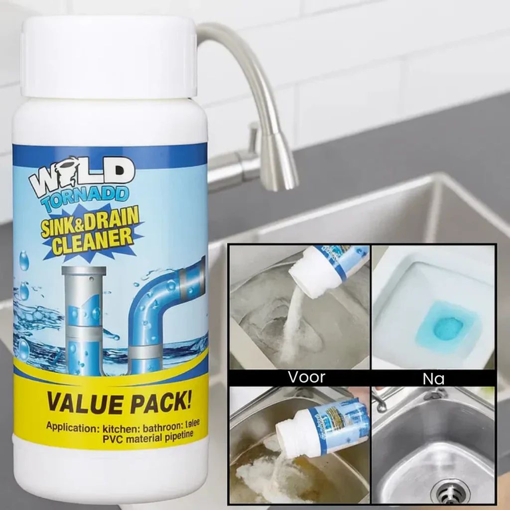 DRAINEX MAX FLOW - INSTANT SINK & DRAIN CLEANER (PACK OF 3)