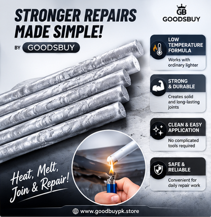 🔥 Premium Low Temperature Aluminum Welding Rods – Strong & Durable Metal Repair Rods