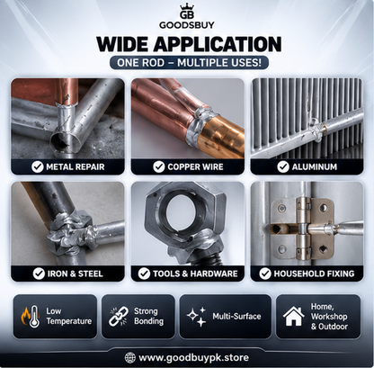 🔥 Premium Low Temperature Aluminum Welding Rods – Strong & Durable Metal Repair Rods