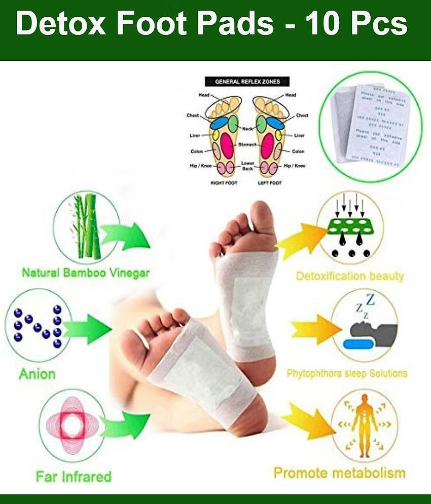 Kinoki Foot Care Pads – Natural Herbal Sleep-Time Patches