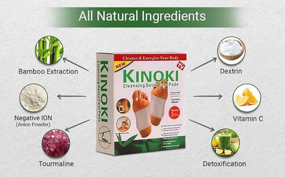 Kinoki Foot Pads  ( BUY 1 GET 1 FREE),PACK OF 10+10