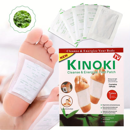 Kinoki Foot Care Pads – Natural Herbal Sleep-Time Patches