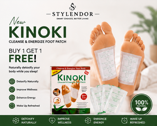 Kinoki Foot Pads  ( BUY 1 GET 1 FREE),PACK OF 10+10