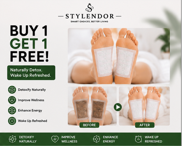 Kinoki Foot Pads  ( BUY 1 GET 1 FREE),PACK OF 10+10
