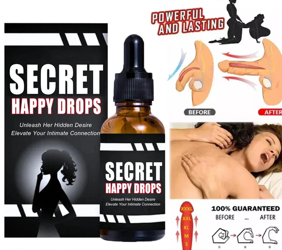 🌸 Secret Happy Drops for Women – Intimate Oral Drops | Increases Sensual Energy & Promotes Relaxation