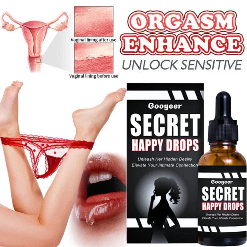 🌸 Secret Happy Drops for Women – Intimate Oral Drops | Increases Sensual Energy & Promotes Relaxation