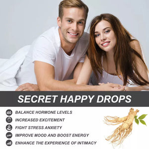 🌸 Secret Happy Drops for Women – Intimate Oral Drops | Increases Sensual Energy & Promotes Relaxation