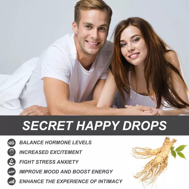 🌸 Secret Happy Drops for Women – Intimate Oral Drops | Increases Sensual Energy & Promotes Relaxation